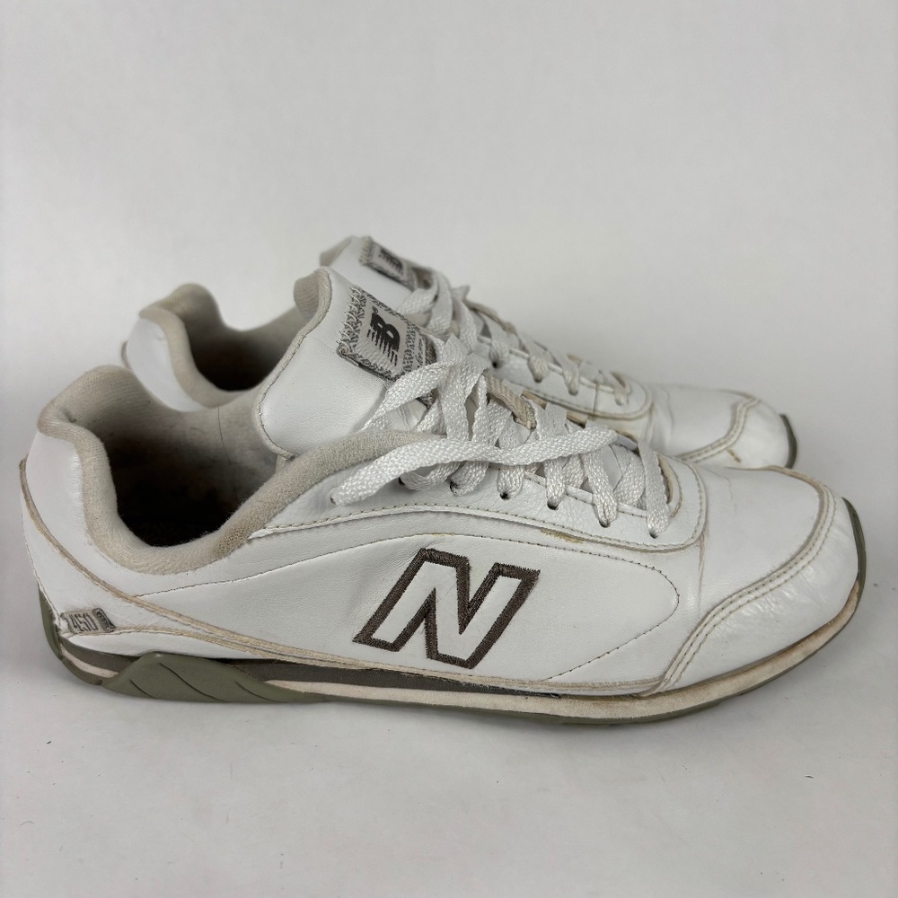 New Balance White and Gray Athletic Shoes